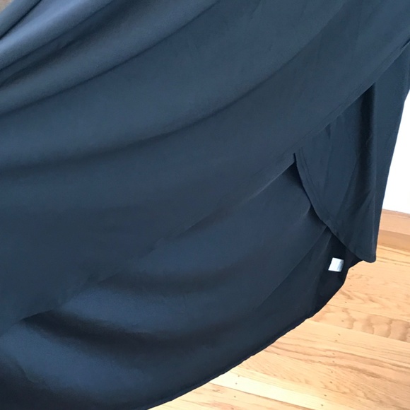 LILY By FIRMIANA Maxi Dress Black Sleeveless Hi Low Women’s Plus Size 24W 4X - Picture 9 of 16